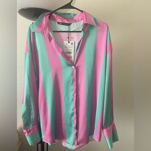 Zara Silky Blouse